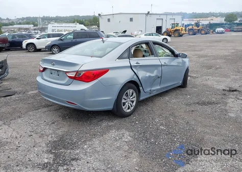 2011 Hyundai Sonata Gls from USA, damaged, VIN 5NPEB4AC6BH140866